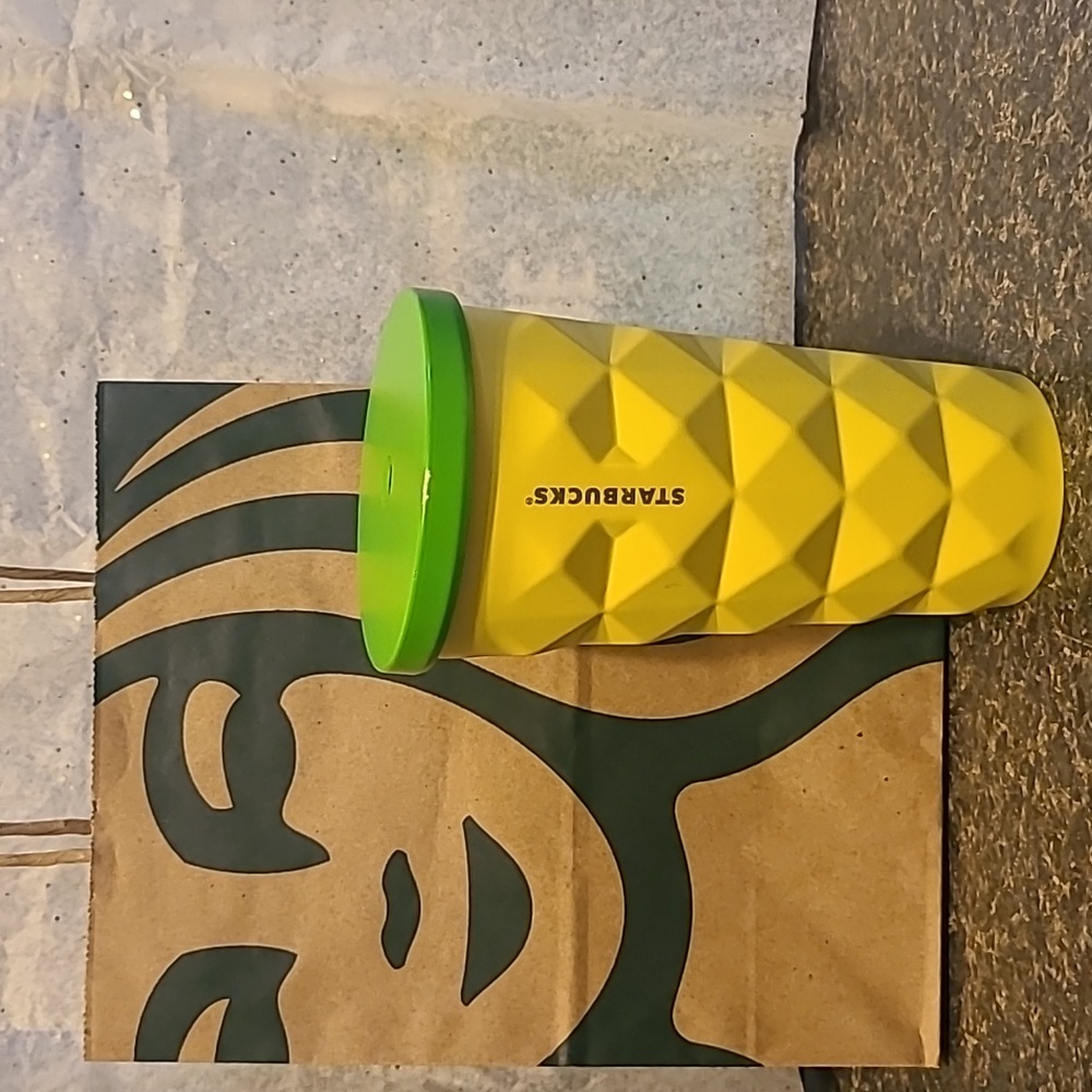 Starbucks pineapple 16oz cup. Used.